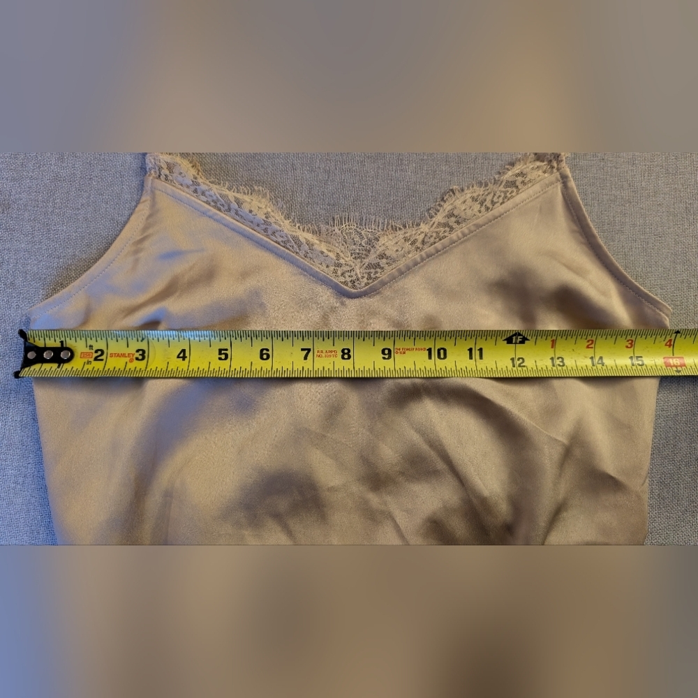 Abercrombie & Fitch NWT $45 Women's Tan Satin Bodysuit Size XS NEW - Picture 13 of 13